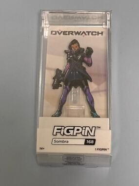 Figpin Sombra Enamel Pin #168 - Overwatch Blizzard